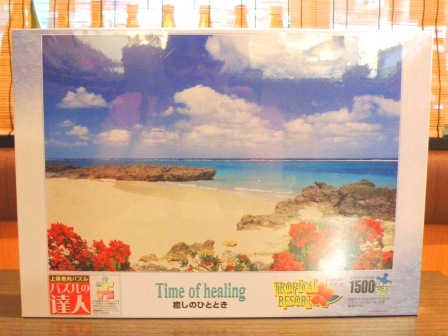 The 1000 pieces jigsaw puzzle : A tropical resort 