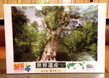 The 1000 pieces jigsaw puzzle : A Japanese scene, The Yaku cedar in the Yakushima island