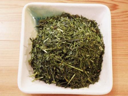 the tea leaves for the green tea incense burner