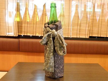 Kuro-usagi handmade goods : The bag for the shochu liqueur in Japanese style