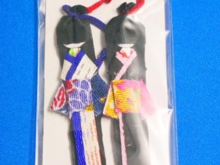 a bookmark : The Japanese dolls