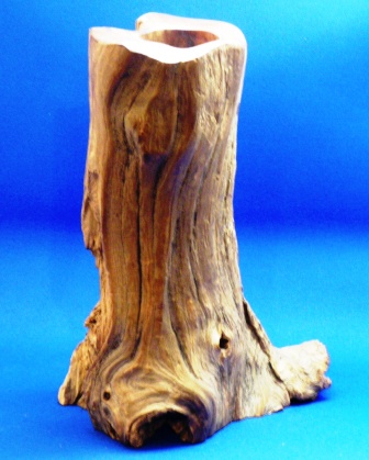 A Yakusugi cedar bud vase