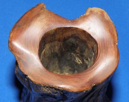 A Yakusugi cedar bud vase